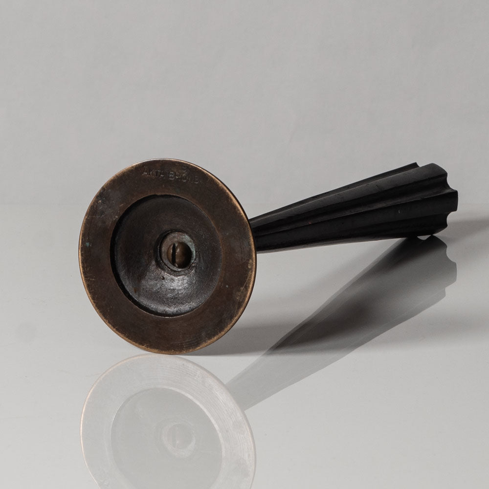 Nilsson & Johansson, Sweden, bronze art deco bud vase L3473