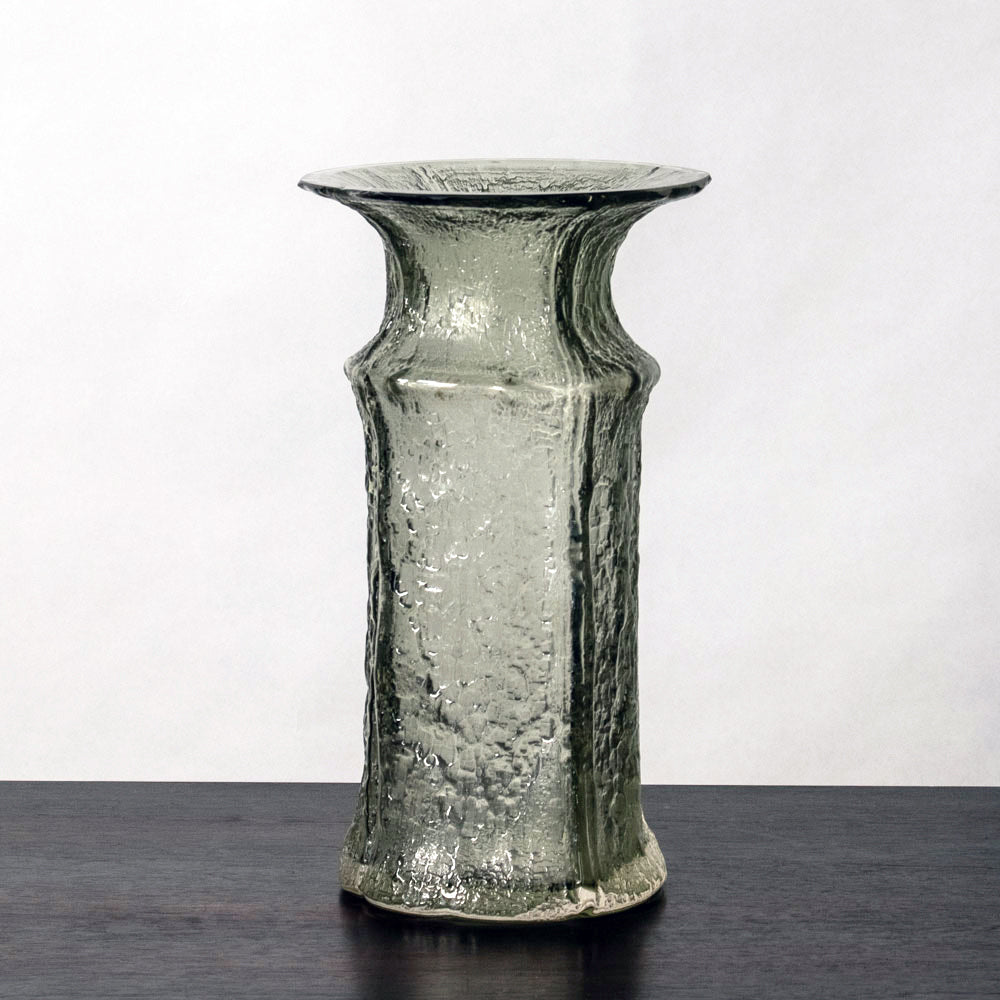 Timo Sarpaneva for Iittala, Finland,  Finlandia vase in gray glass J1528