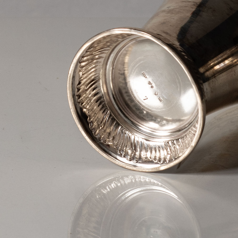 AB Hellsten, Sweden, art nouveau silver footed vase K2407