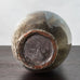 Otto Meier, Germany unique stoneware vase with blue and brown glossy crackle glaze H1506