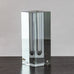Asta Strömberg for Strömbergshyttan, clear rectangular glass vase J1517