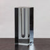 Asta Strömberg for Strömbergshyttan, clear rectangular glass vase J1517