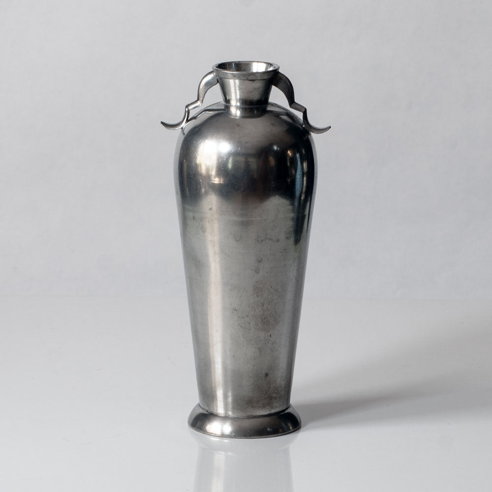 OH Lagerstedt, Sweden, art deco pewter vase L3434