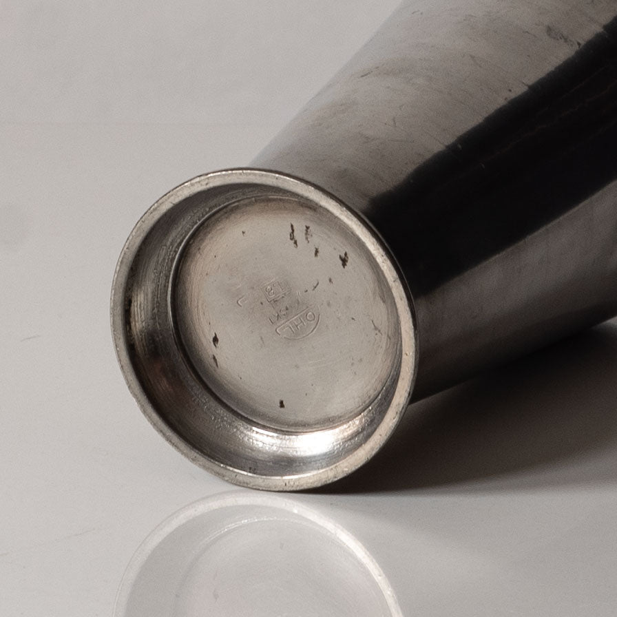 OH Lagerstedt, Sweden, art deco pewter vase L3434