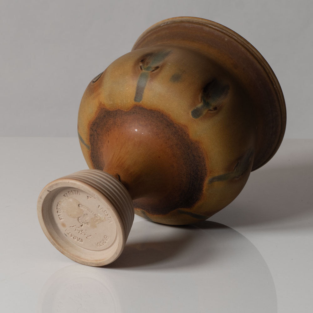 Wilhelm Kåge for Gustavsberg, "Farsta", "Terra Spirea" vase L3246