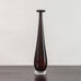 Nils Landberg for Orrefors, Sweden, "Expo" vase in red glass J1486