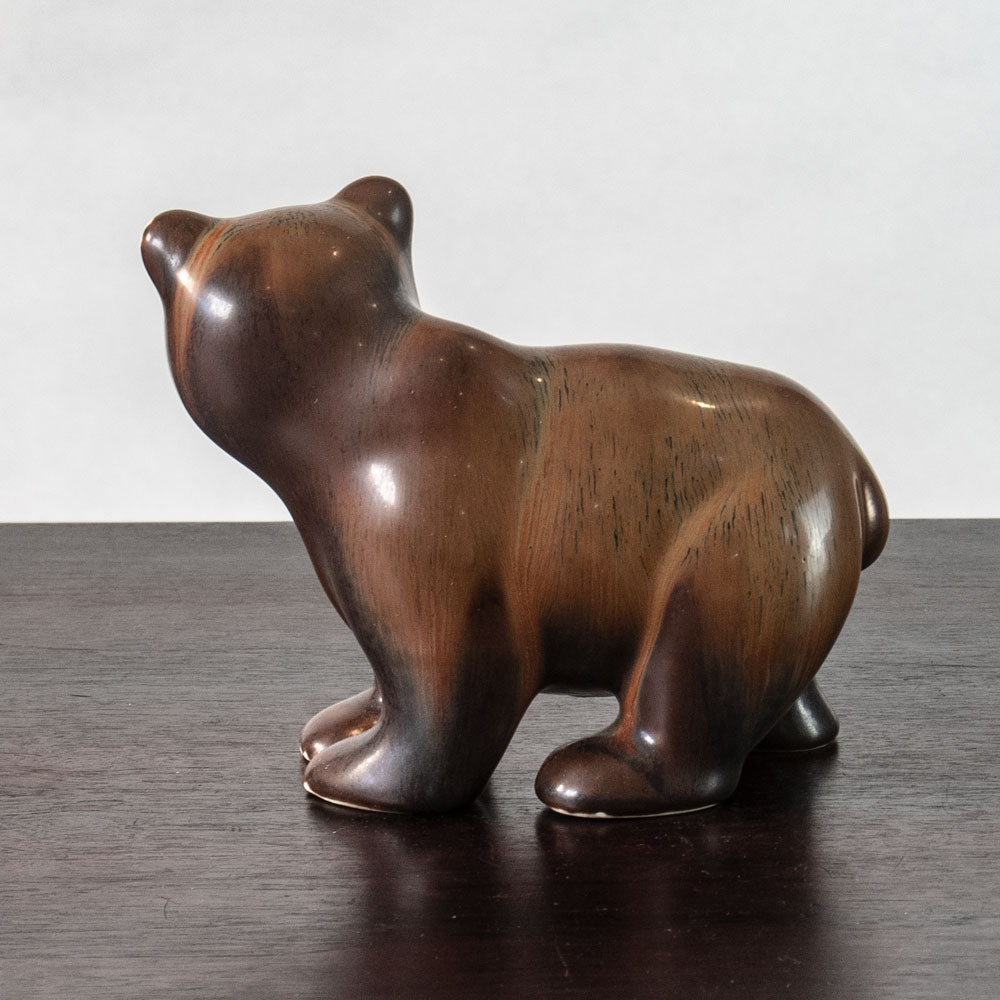 Gunnar Nylund for Rörstrand, Sweden, stoneware figure of a bear H1375