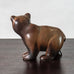 Gunnar Nylund for Rörstrand, Sweden, stoneware figure of a bear H1375