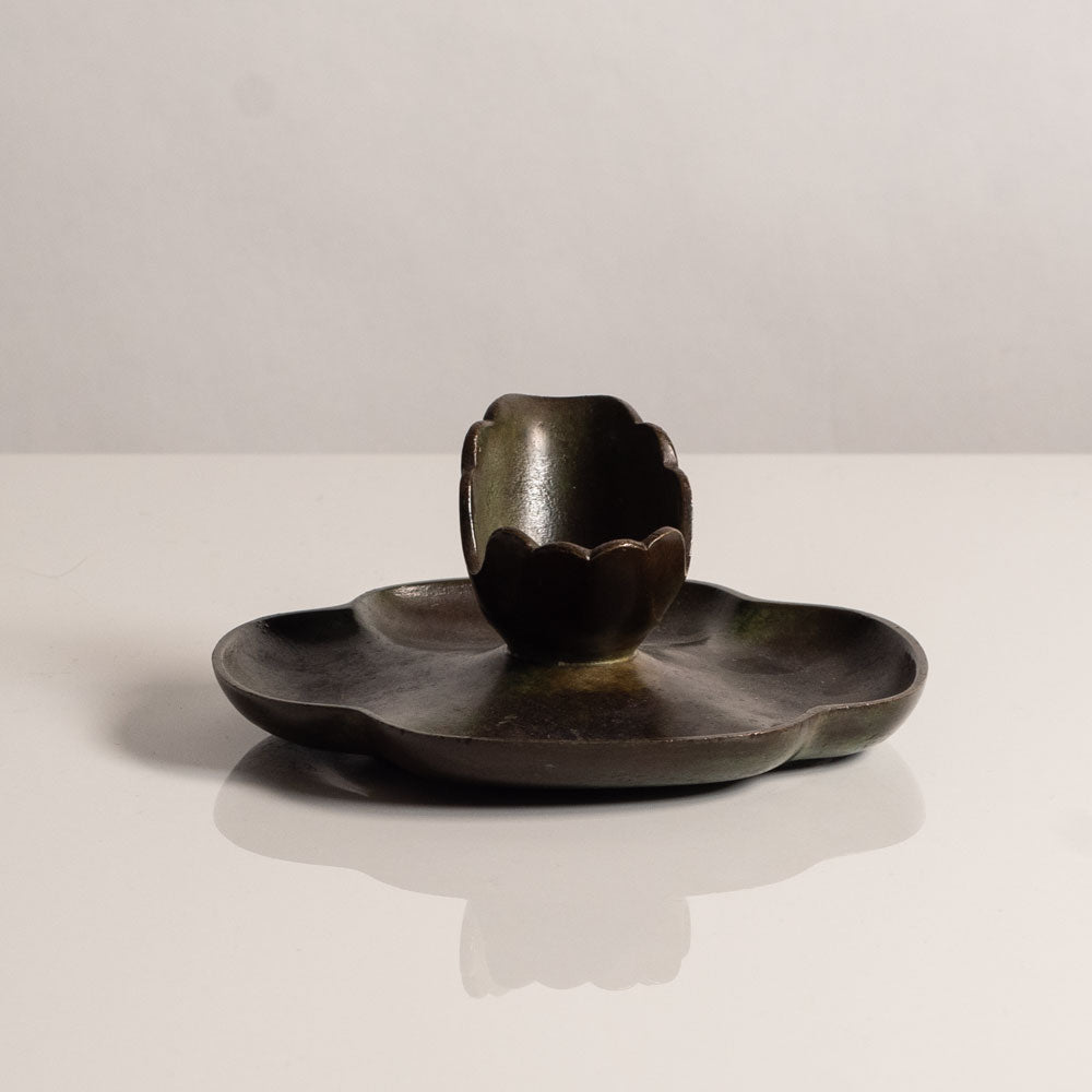 Just Andersen for GAB, Sweden, bronze pipe holder, 1930s M4031