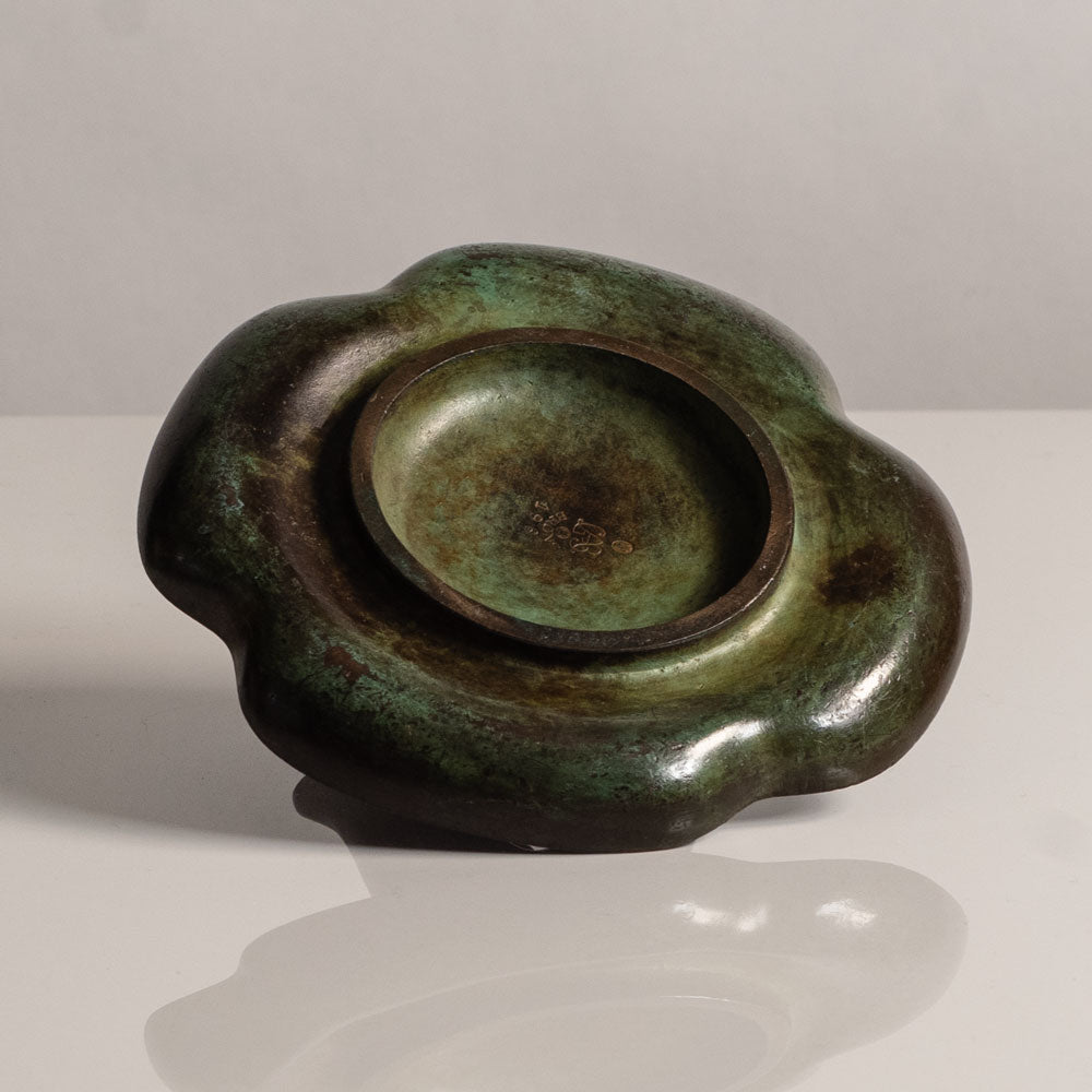 Just Andersen for GAB, Sweden, bronze pipe holder, 1930s M4031