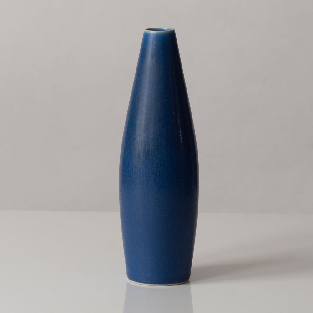 Per Linnemann-Schmidt at Palshus, stoneware vase with blue haresfur glaze K2491