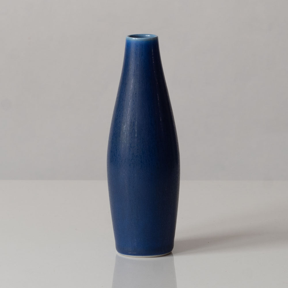 Henrik and Per Linnemann-Schmidt at Palshus, stoneware vase with blue haresfur glaze K2593
