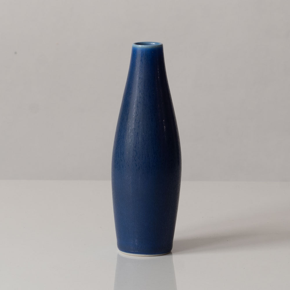 Henrik and Per Linnemann-Schmidt at Palshus, stoneware vase with blue haresfur glaze K2593