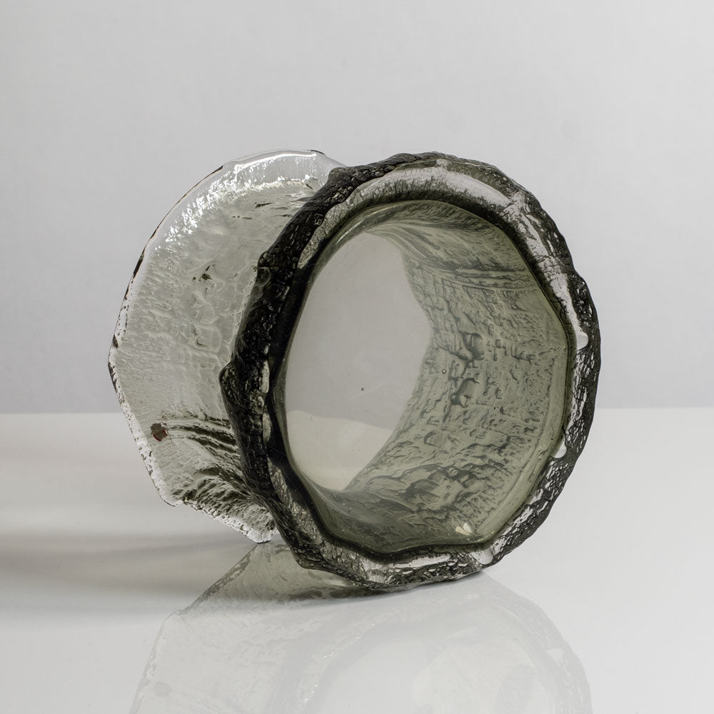 Timo Sarpaneva for Iittala, Finland, Finlandia vase in gray glass N5628