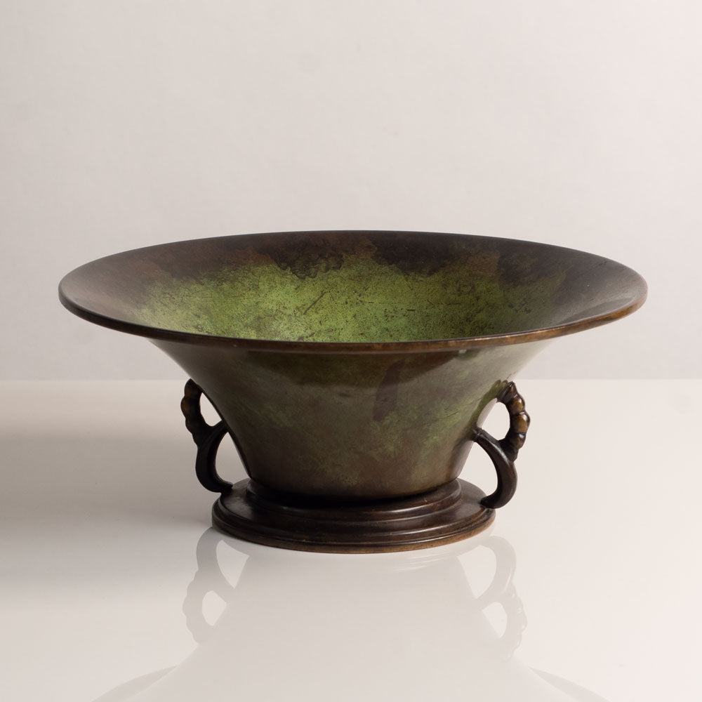 Aegte Ildfast Bronce, Denmark, light bronze bowl M5665