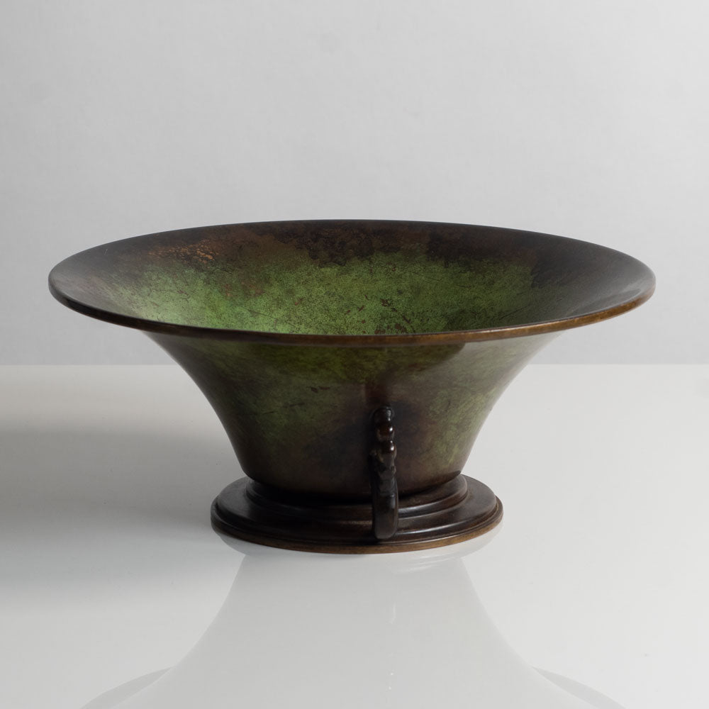 Aegte Ildfast Bronce, Denmark, light bronze bowl M5665