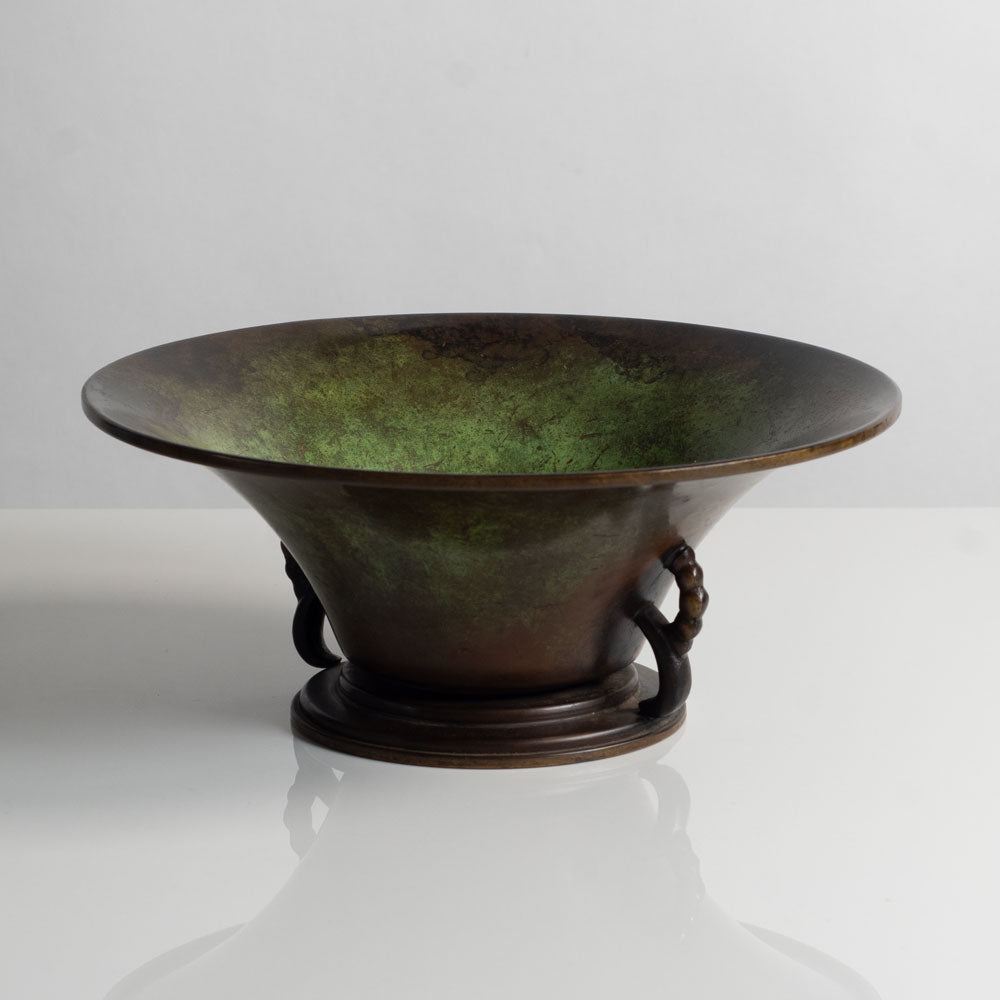 Aegte Ildfast Bronce, Denmark, light bronze bowl M5665