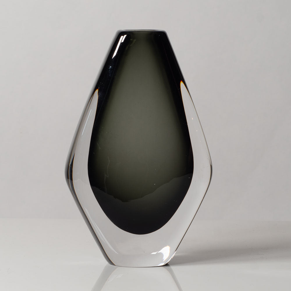 Group of "Sommerso" vases by Nils Landberg for Orrefors, Sweden