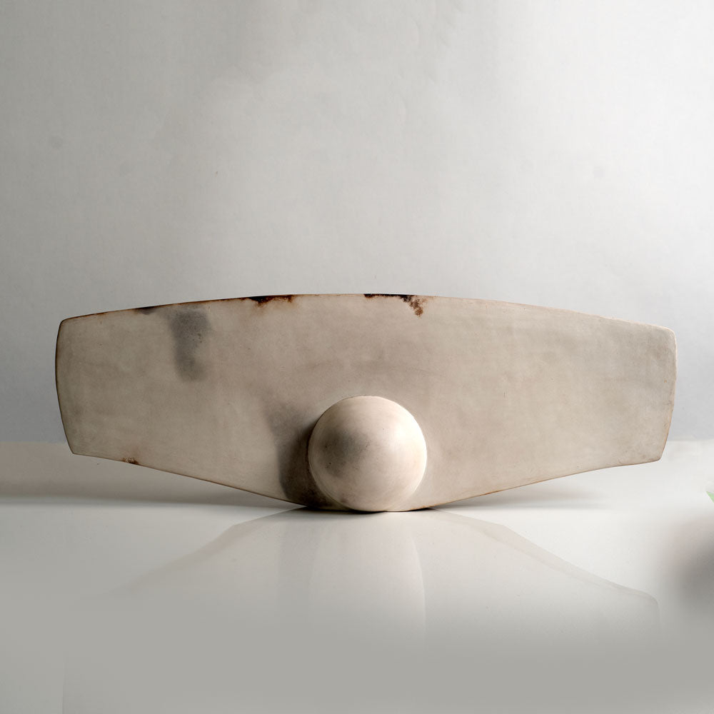 Antonia Salmon, UK, burnished, wood fired sculpture M4313