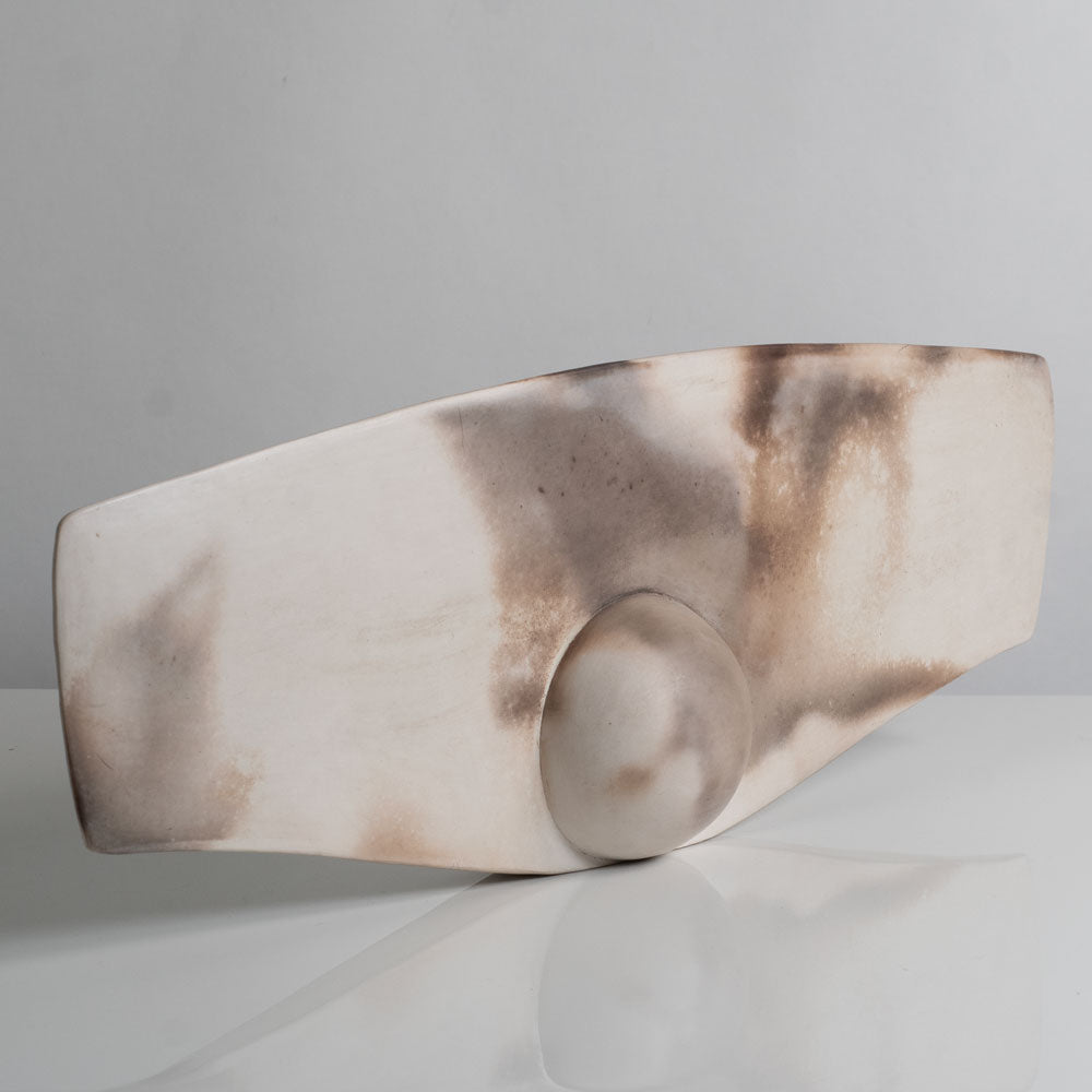 Antonia Salmon, UK, burnished, wood fired sculpture M4313