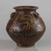 Jais Nielsen for Royal Copenhagen, stoneware urn with Sung glaze F1834