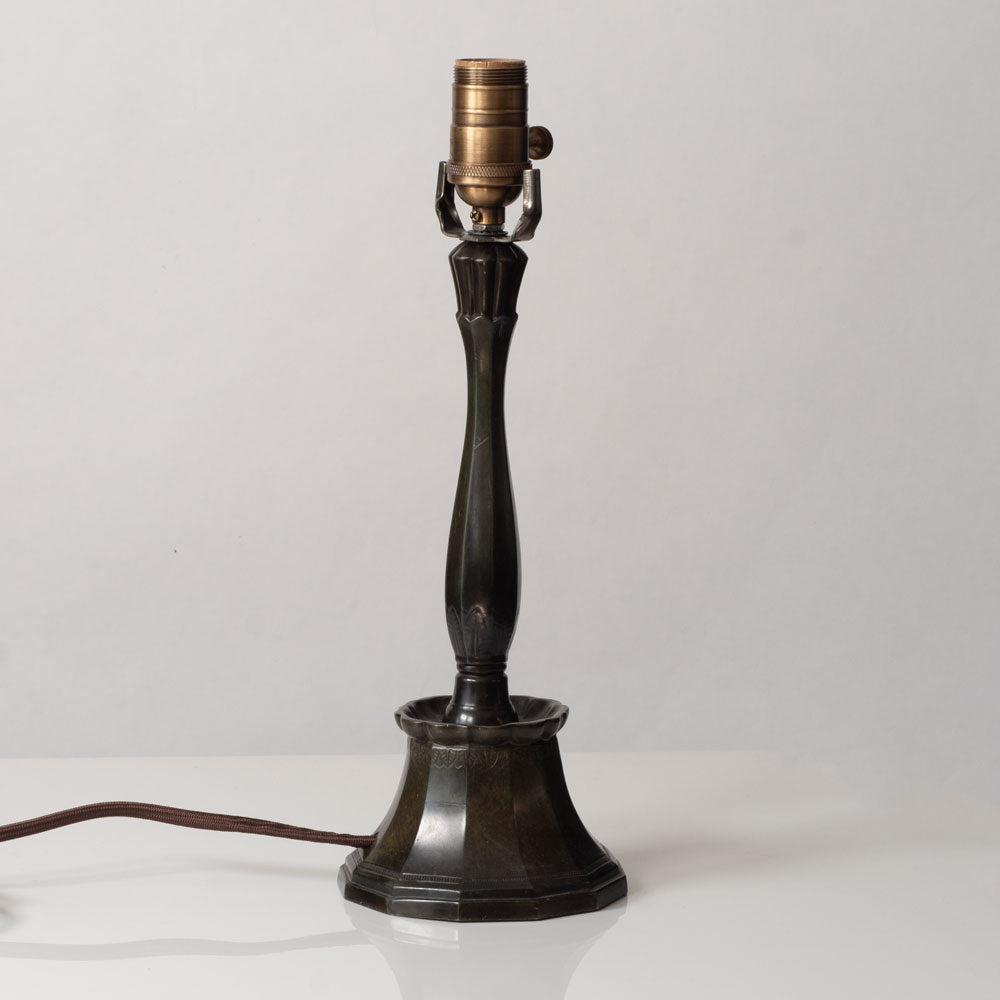 Just Andersen, Denmark, lamp in disko metal K2533