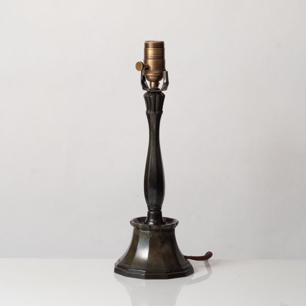 Just Andersen, Denmark, lamp in disko metal K2533