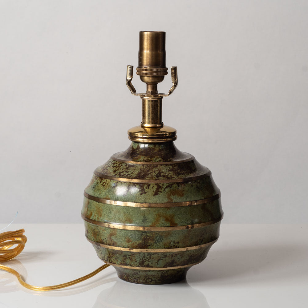 SVM Bronze, Sweden, lamp base in light bronze K2689