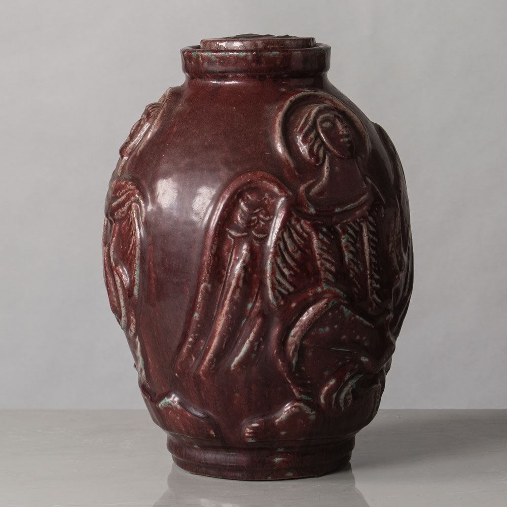 Lidded jar by Jais Nielsen for Royal Copenhagen N1095