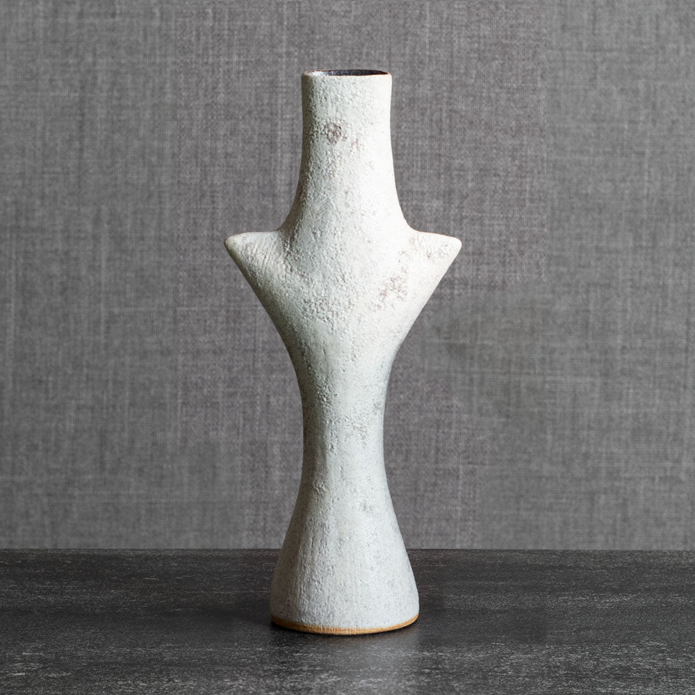 Two sculptural vases by Chris Carter, UK