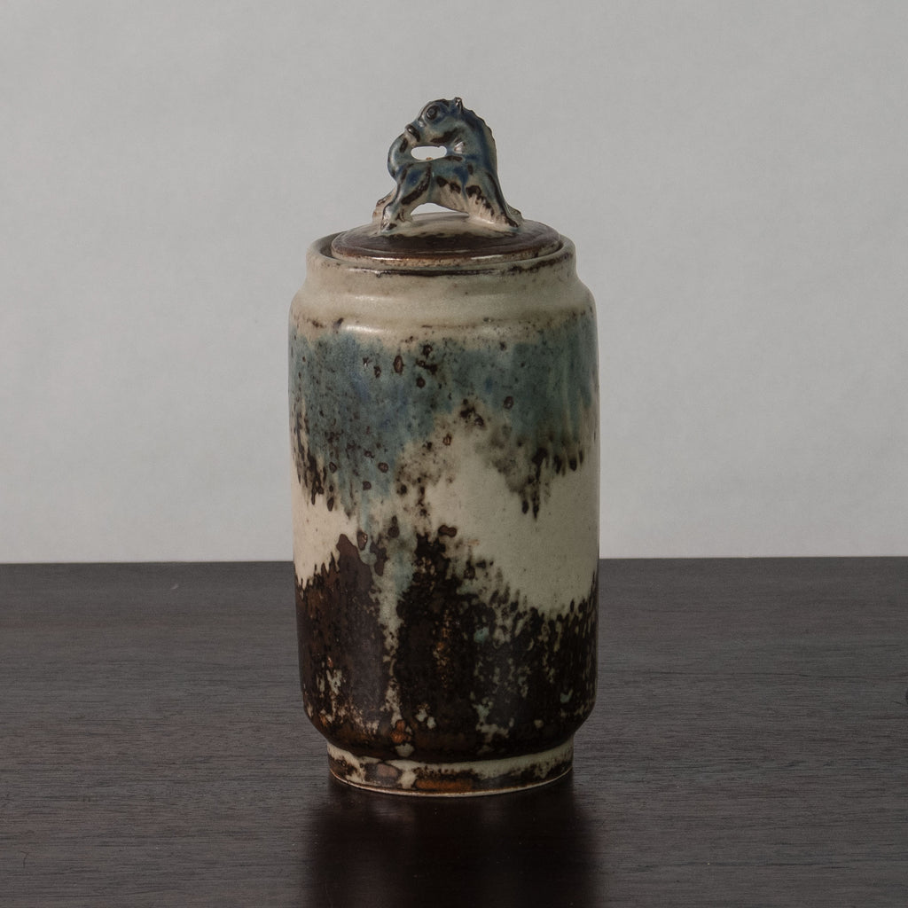 Two vessels by Jais Nielsen for Royal Copenhagen, Denmark