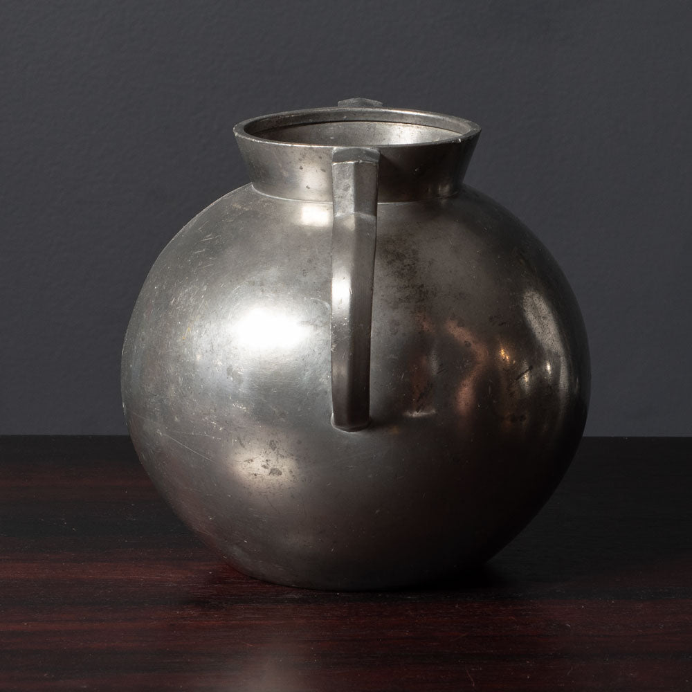 GAB Tenn, Sweden, pewter vase with two handles K2617