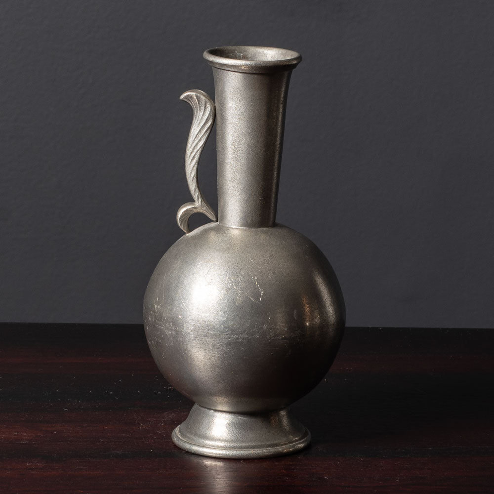 Scandia Tenn Karlshamn, Sweden, pewter art deco pitcher L3550