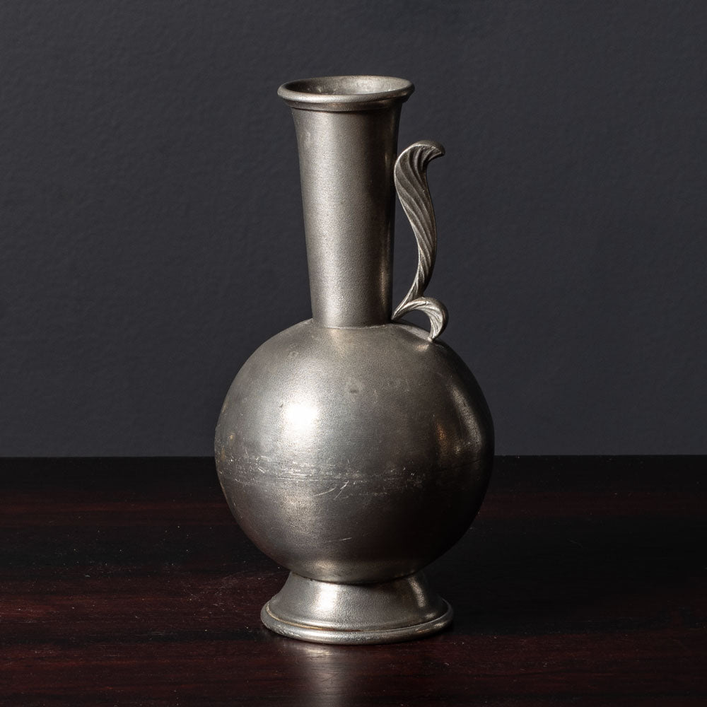 Scandia Tenn Karlshamn, Sweden, pewter art deco pitcher L3550