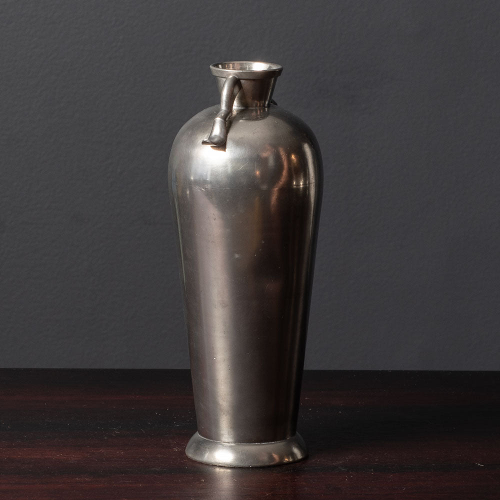 OH Lagerstedt, Sweden, art deco pewter vase L3434