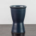 Erich and Ingrid Triller for Tobo stoneware vase with blue glaze J1708