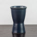 Erich and Ingrid Triller for Tobo stoneware vase with blue glaze J1708
