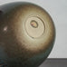 Stig Lindberg for Gustavsberg, Sweden, tall bowl with semi gloss pale blue and brown glaze J1376
