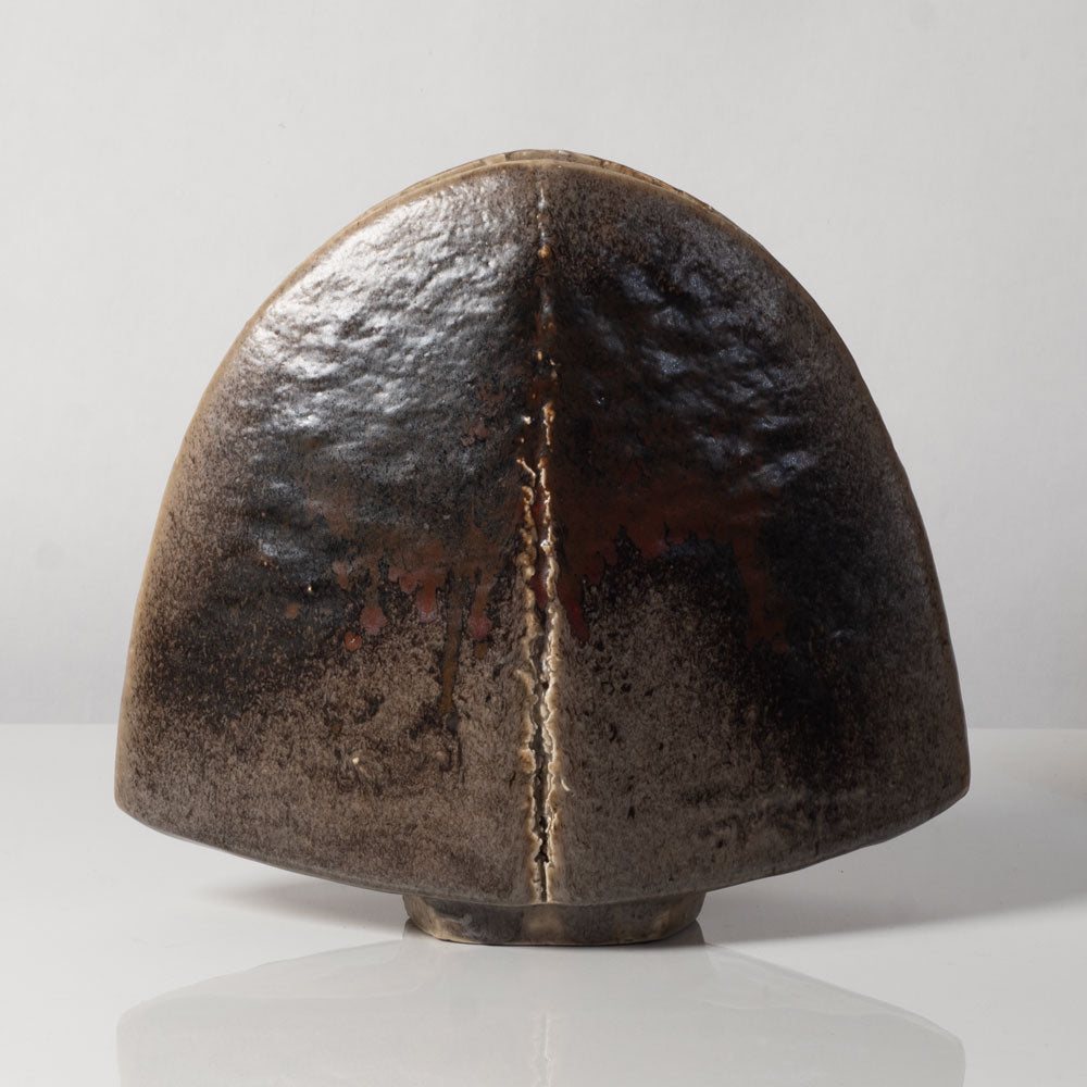 Gerald Weigel, own studio, Germany, Stoneware vase with brown glaze K2881