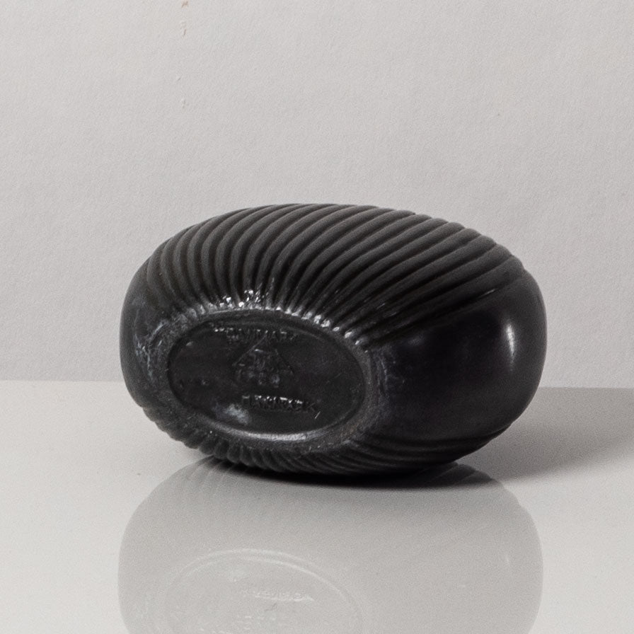 Just Andersen, Denmark,  disko metal cabinet vase L3503