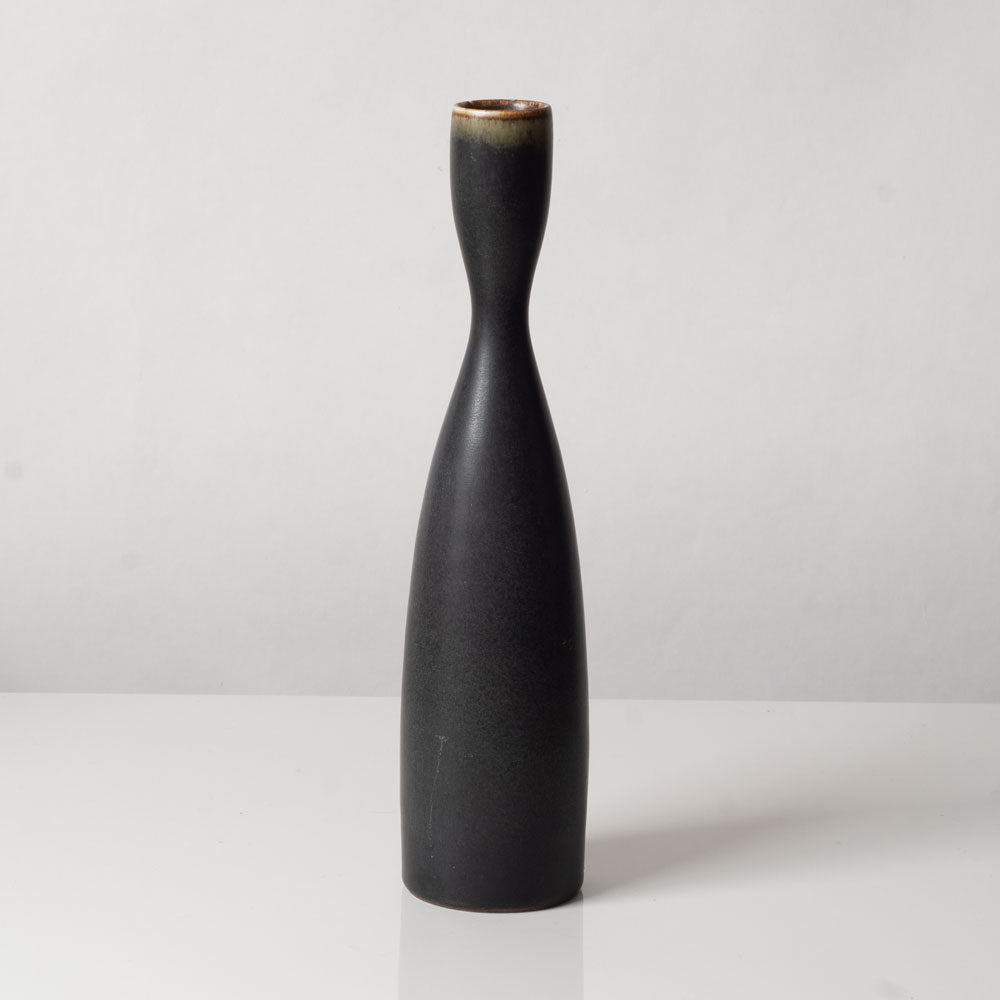 Group of dark brown vases by Carl Harry Stålhane for Rörstrand, Sweden