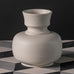 Wilhelm Kåge for Gustavsberg, Sweden, Carrara vase with matte white glaze J1563