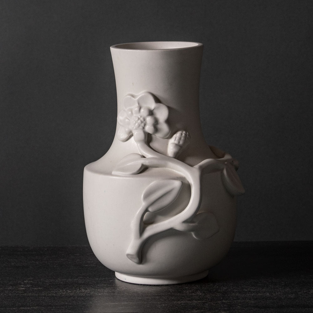 Wilhelm Kåge for Gustavsberg, Sweden, Stoneware "Carrara" vase J1658