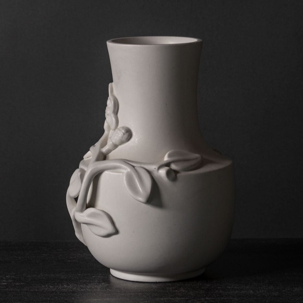 Wilhelm Kåge for Gustavsberg, Sweden, Stoneware "Carrara" vase J1658