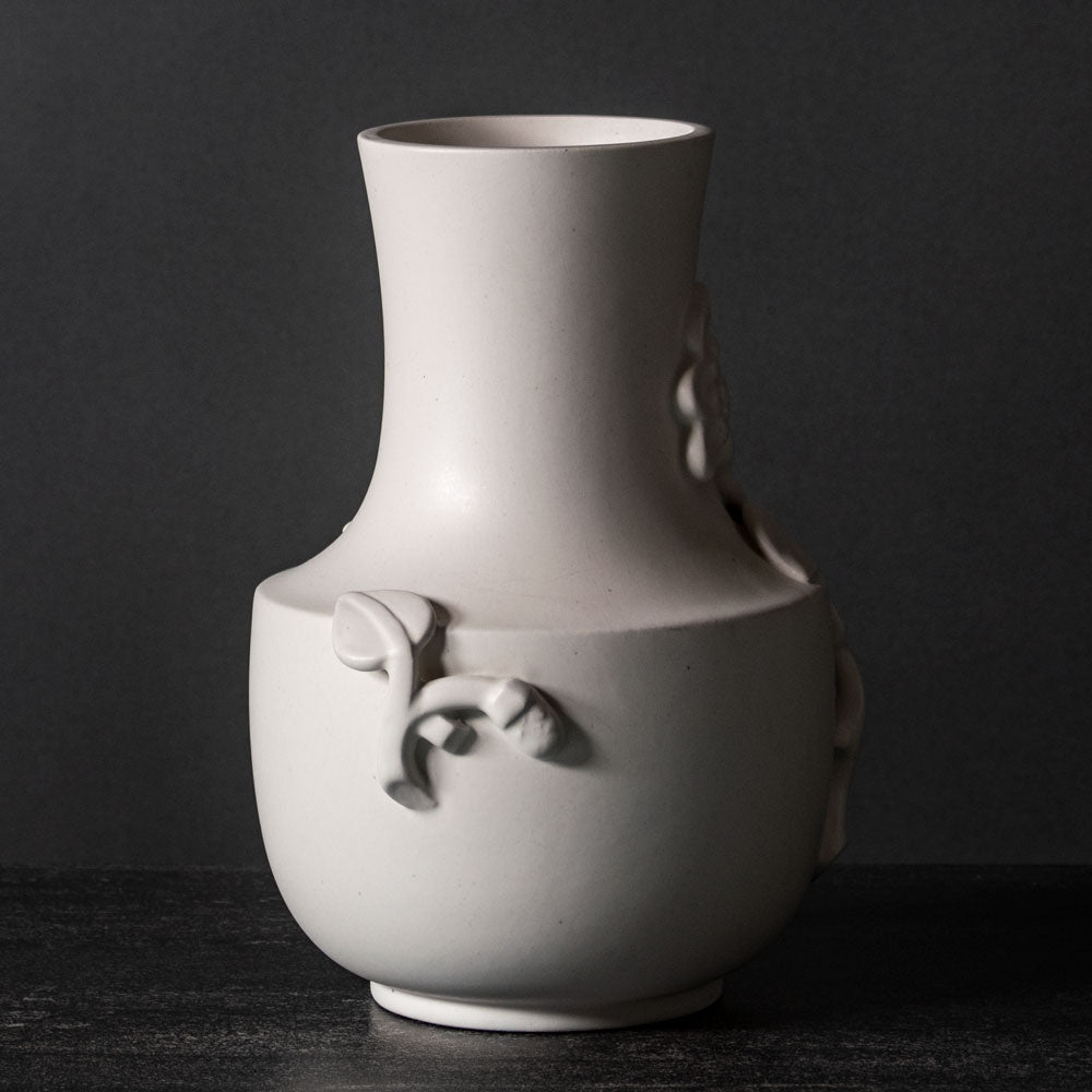 Wilhelm Kåge for Gustavsberg, Sweden, Stoneware "Carrara" vase J1658