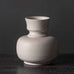 Wilhelm Kåge for Gustavsberg, Sweden, Carrara vase with matte white glaze J1563