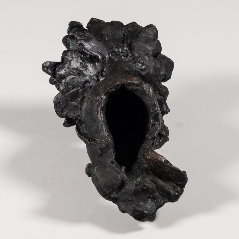 Elisabeth Nickles, US, bronze wall mounted "Nepali Flower Goddess" sculpture EN1001