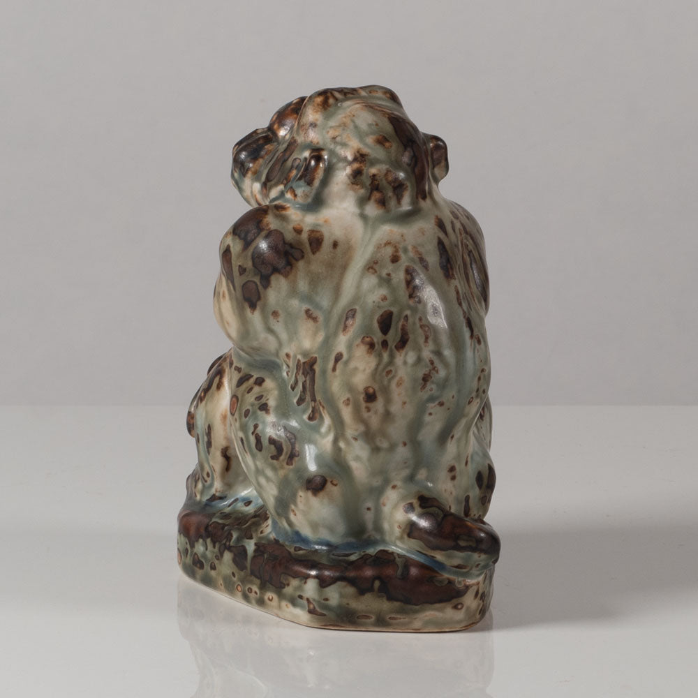 Knud Kyhn for Royal Copenhagen, Denmark, monkey figure L3539