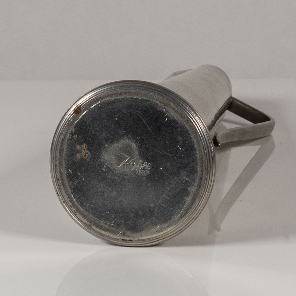 GAB Tenn, Sweden, art deco pewter jug L3688