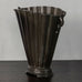 Just Andersen, Denmark, handled vase in disko metal J1483